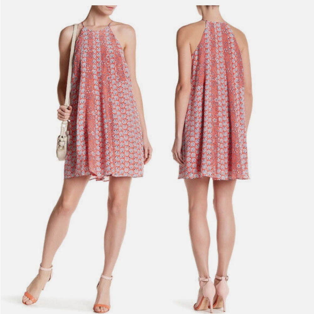 Rebecca Taylor Amanda cami dress. Fun coral color. In like new condition.